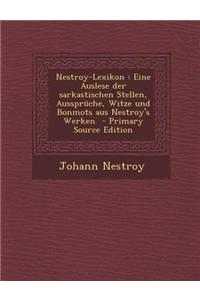Nestroy-Lexikon