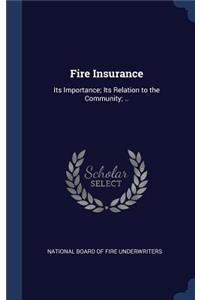 Fire Insurance