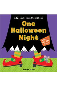 One Halloween Night: A Spooky Seek-And-Count Book