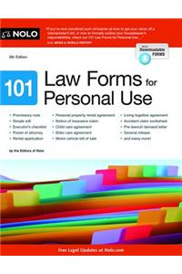 101 Law Forms for Personal Use