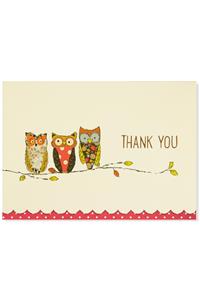 Ty Note Perching Owls