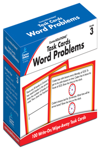 Task Cards: Word Problems, Grade 3