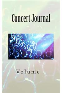 Concert Journal