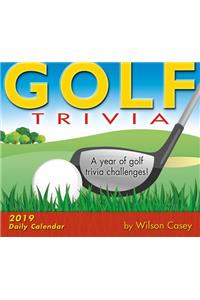 2019 Golf Trivia Boxed Daily Calendar: By Sellers Publishing