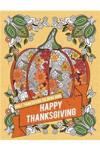Adult Thanksgiving Coloring Book
