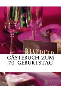 Gästebuch zum 70. Geburtstag