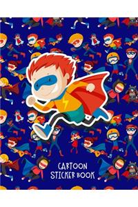 Cartoon Sticker Book