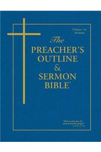 Preacher's Outline & Sermon Bible-KJV-Revelations