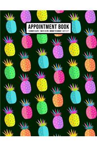 Pineapple Appointment Book