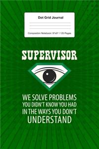 Dot Grid Journal Composition Notebook