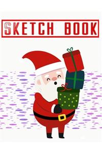 Sketch Book For Girls 100 Christmas Gift