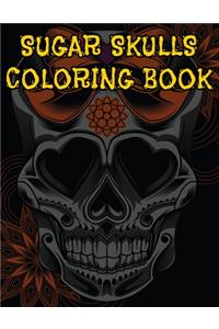 Sugar Skulls Coloring Book