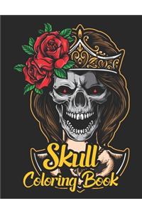Skull Coloring Book