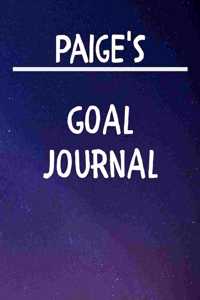 Paige's Goal Journal