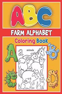 ABC Farm Alphabet Coloring Book