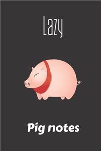 Lazy Pig Notes