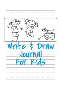 Write and Draw Journal For Kids