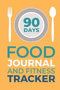 90 Days Food Journal And Fitness Tracker