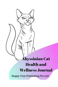 Abyssinian Cat Health and Wellness Journal