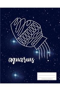 Aquarius Composition Notebook