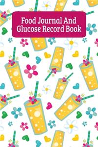 Food Journal And Glucose Record Book