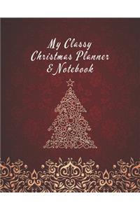 My Classy Christmas Planner & Notebook