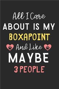 All I care about is my Boxapoint and like maybe 3 people