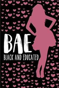 Bae Black and Educated Notebook