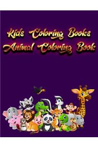 Kids Coloring Books Animal Coloring Book