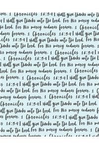 For His Mercy Endures Forever