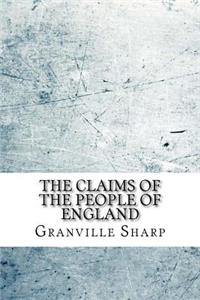The claims of the people of England