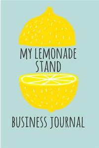 My Lemonade Stand Business Journal.