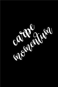 2019 Weekly Planner Motivational Carpe Momentum 134 Pages