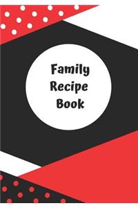 Family Recipe Book to Write in Your Favorites