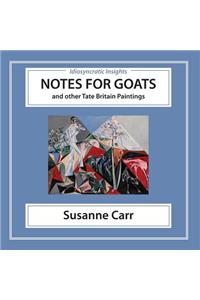 Notes for Goats
