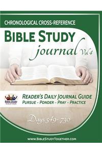 Chronological Cross-Reference Bible Study Journal
