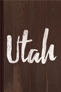 Utah Journal Notebook