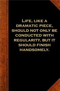 2019 Daily Planner Ben Franklin Quote Life Vintage Style