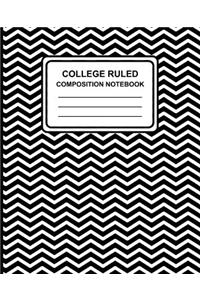 College Ruled Composition Notebook