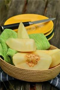 Sliced Cantaloupe Melon Journal