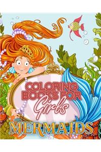 Coloring Books for Girls Mermaids