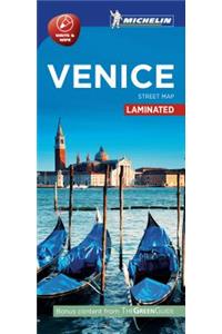 Michelin Venice City Map - Laminated