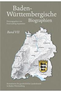 Baden-Wurttembergische Biographien Bd. VII