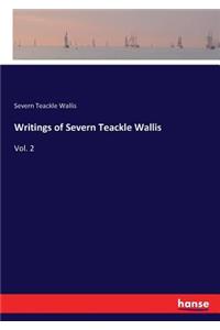 Writings of Severn Teackle Wallis