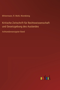 Kritische Zeitschrift für Rechtswissenschaft und Gesetzgebung des Auslandes