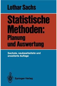 Statistische Methoden: Planung Und Auswertung