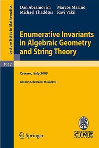 Enumerative Invariants in Algebraic Geometry and String Theory