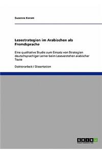 Lesestrategien Im Arabischen ALS Fremdsprache