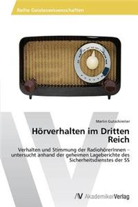 Hörverhalten im Dritten Reich
