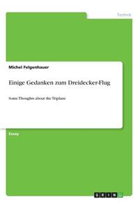 Einige Gedanken zum Dreidecker-Flug
